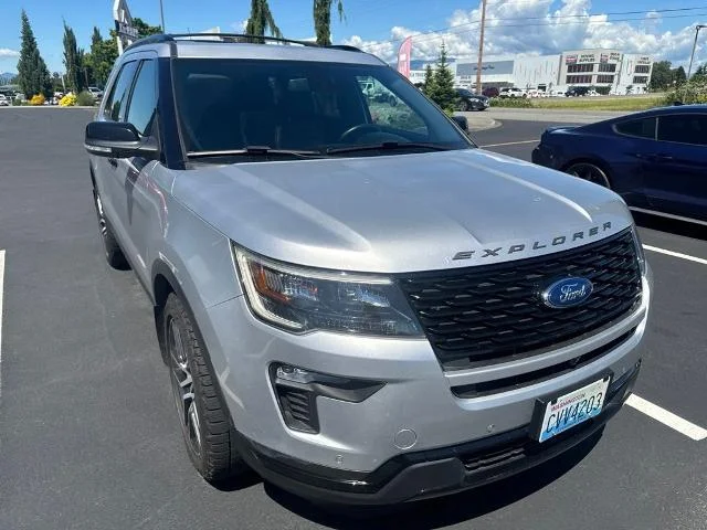 Used 2018 Ingot Silver Ford Sport image 7