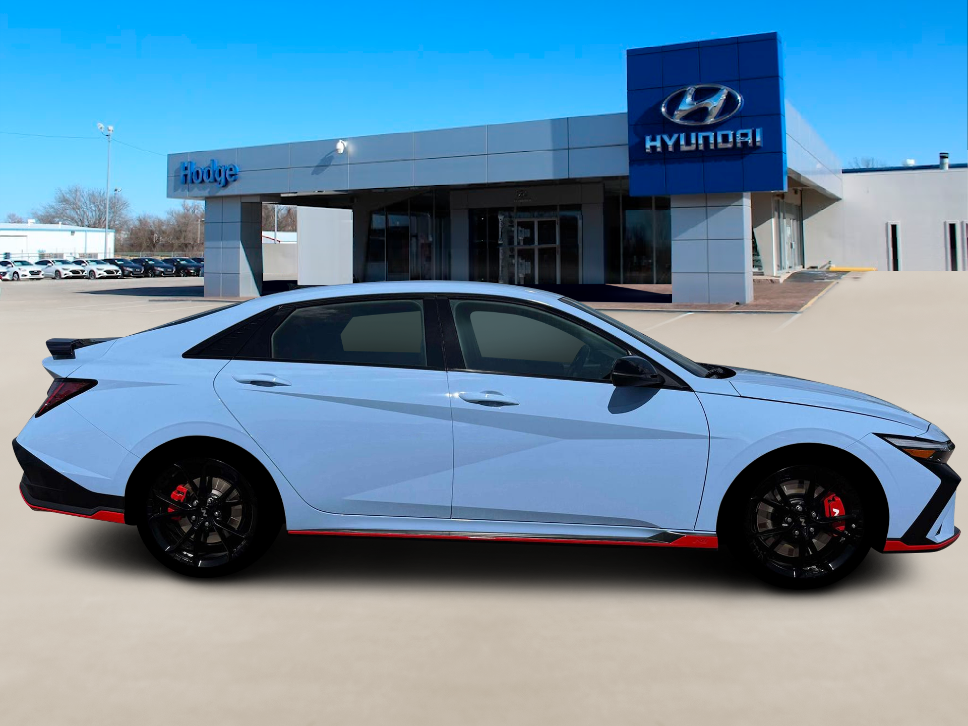 New 2026 Blue Hyundai Sedan image 9