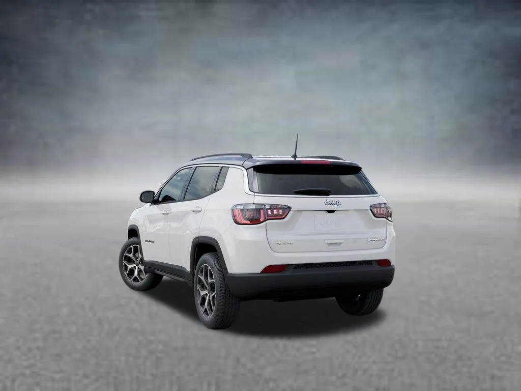New 2026 Bright White Clear-Coat Exterior Paint Jeep Limited image 3