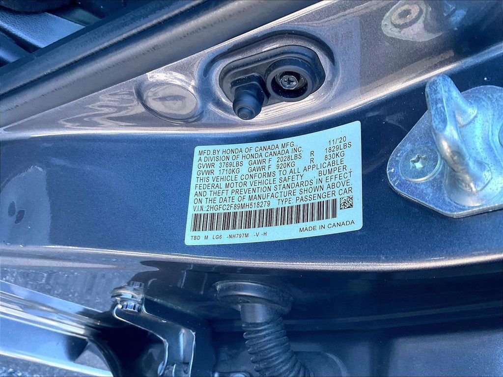 Used 2021 Gray Honda Sport image 33