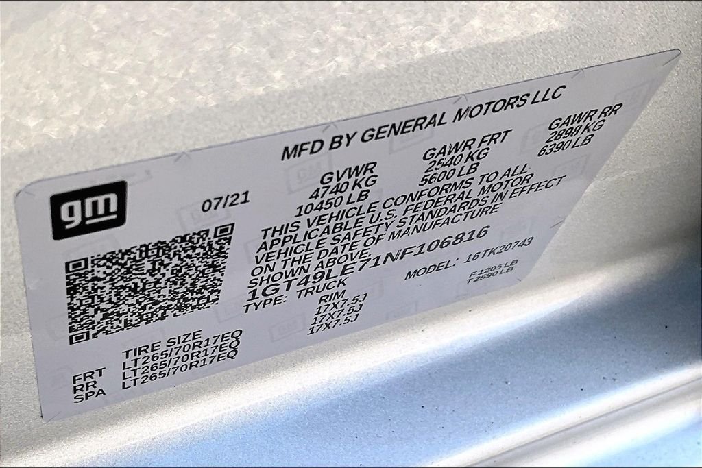 Used 2022 Silver GMC Pro image 36