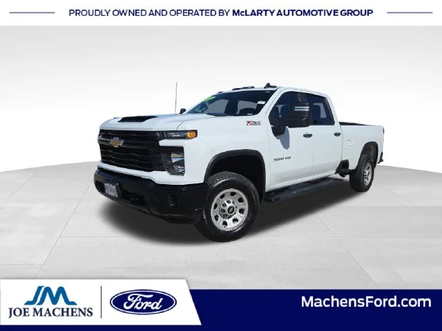 Used 2024 White Chevrolet Work Truck image 1