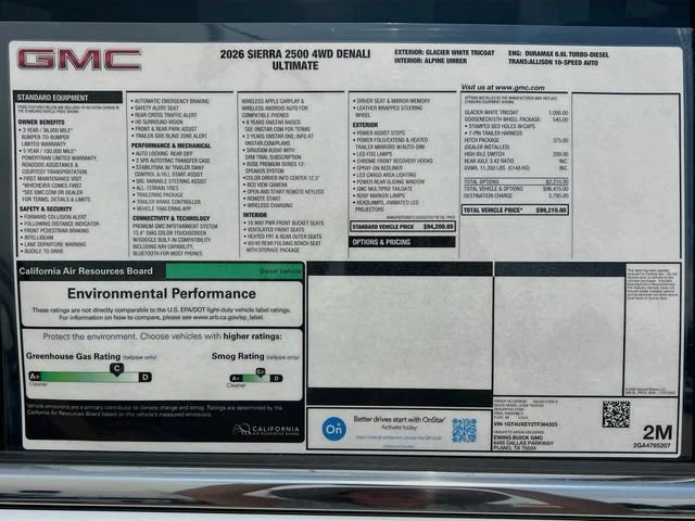 2026 GMC Sierra 2500HD Denali Ultimate - Photo 21