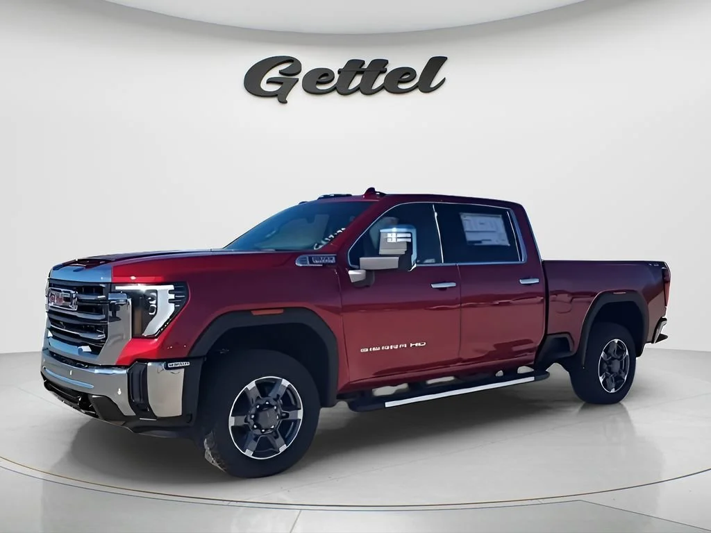 New 2026 Volcanic Red Tintcoat GMC SLT image 4