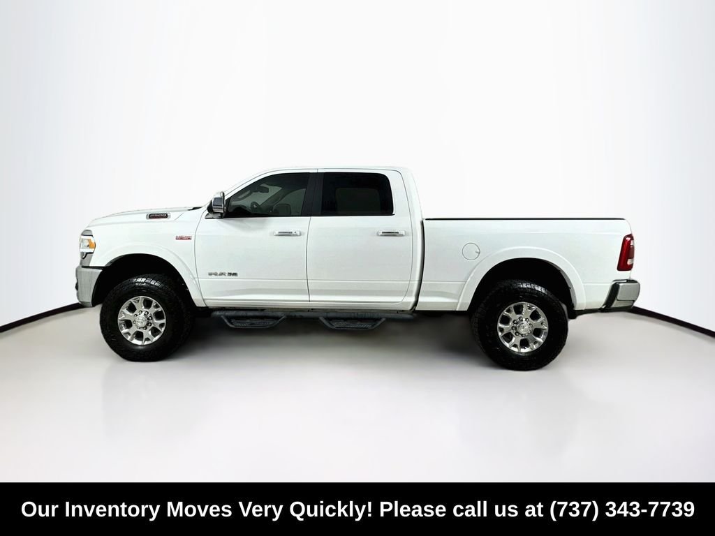 Used 2022 Bright White Clearcoat Ram Laramie image 4
