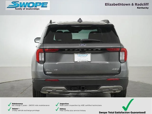 New 2026 Carbonized Gray Metallic Ford Active image 4