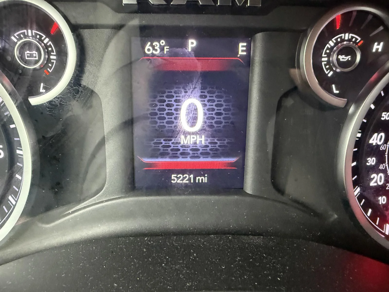 Used 2026 Hydro Blue Pearlcoat Ram Big Horn image 11