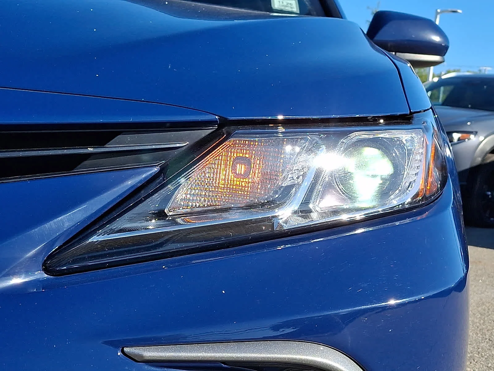 Certified Used 2024 Reservoir Blue Toyota LE image 11