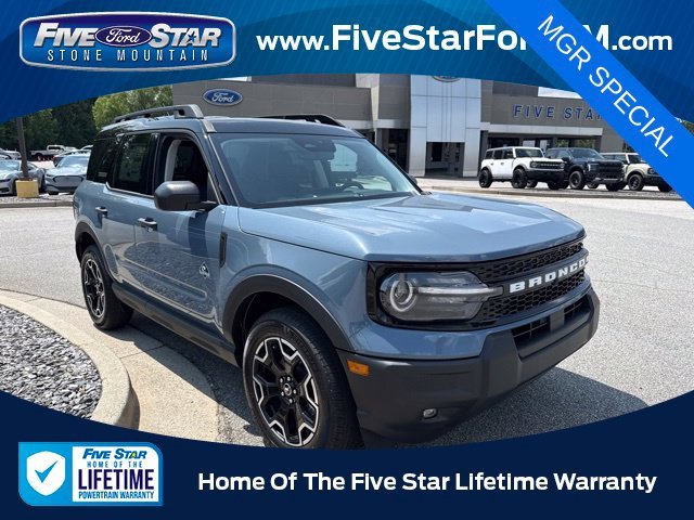 New 2026 Azure Gray Metallic Tri-Coat Ford Outer Banks image 2
