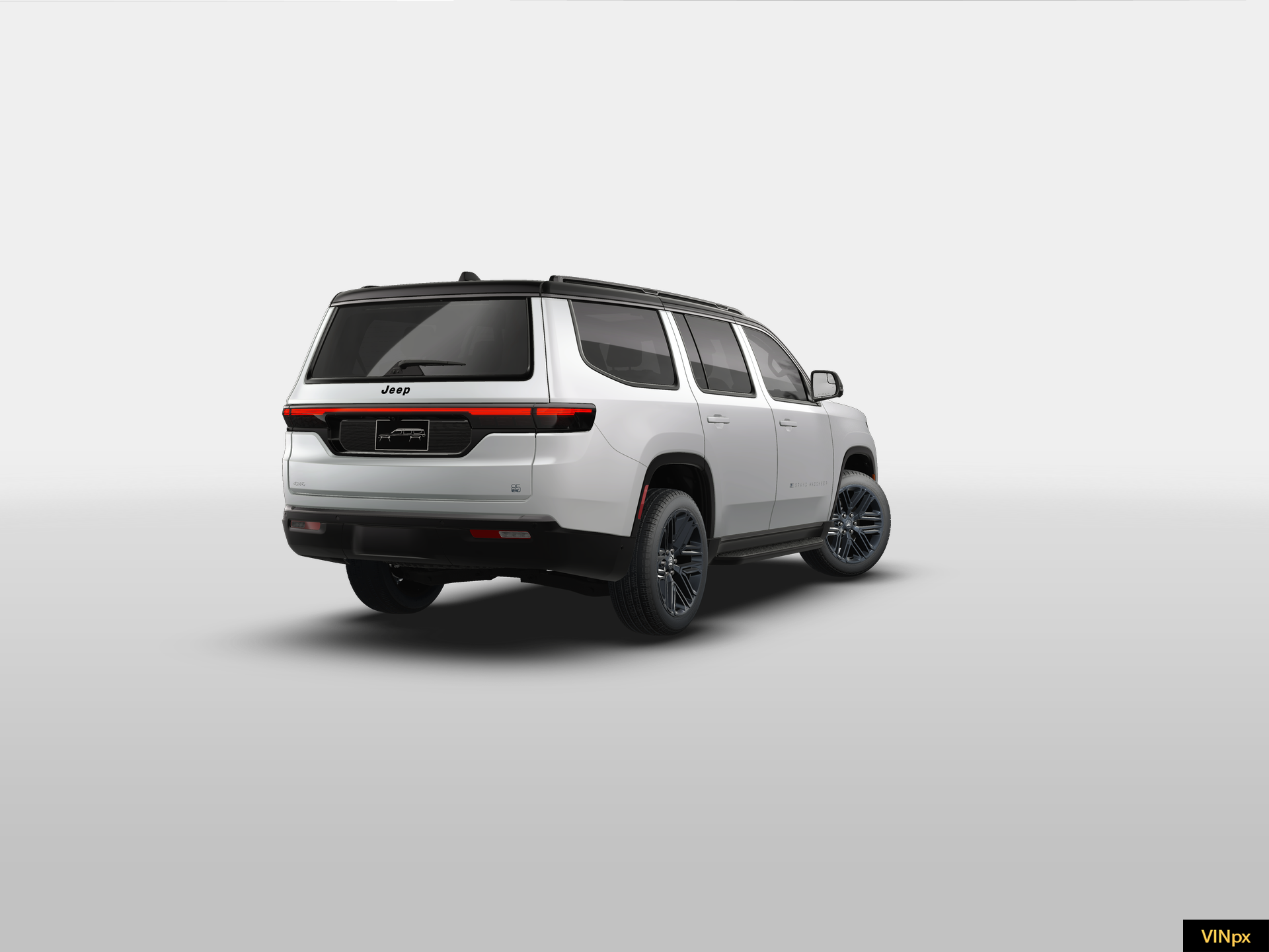 New 2026 Bright White Clear-Coat Exterior Paint Jeep Grand Wagoneer image 7