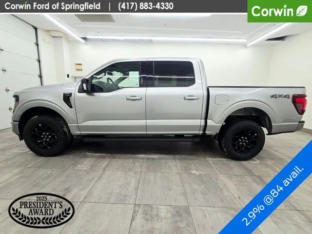 New 2026 Iconic Silver Metallic Ford XLT image 2