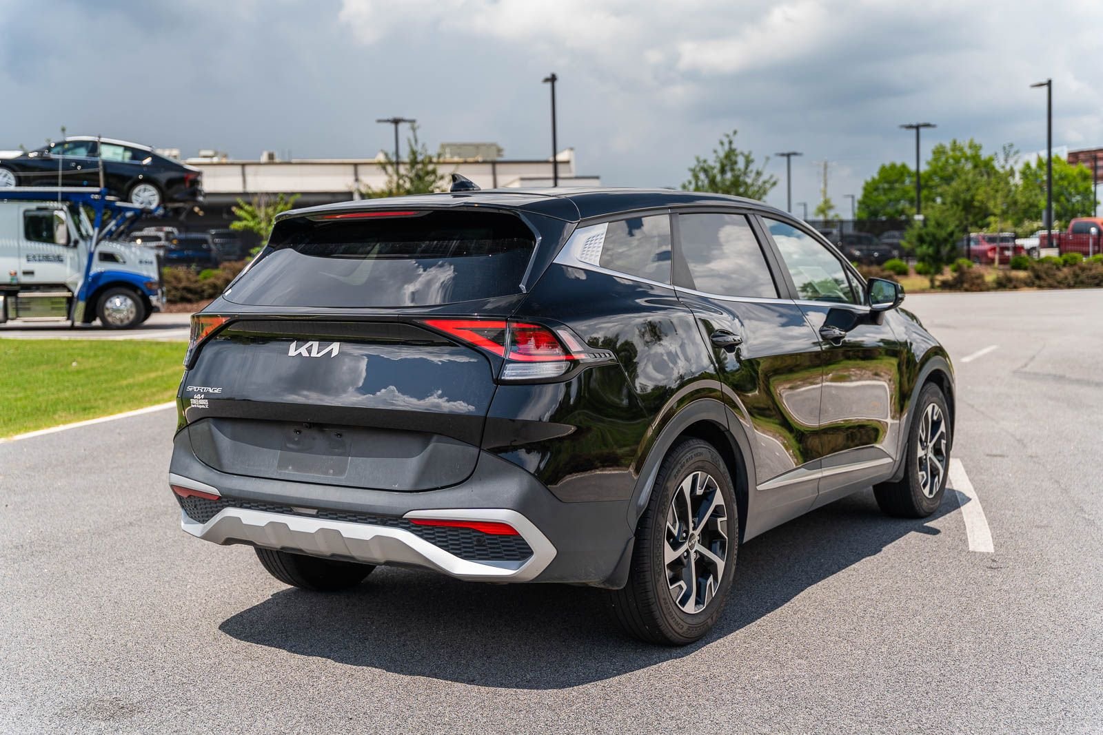Used 2025 Black Kia EX image 7