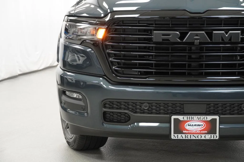 New 2026 Forged Blue Metallic Exterior Paint RAM Laramie image 6