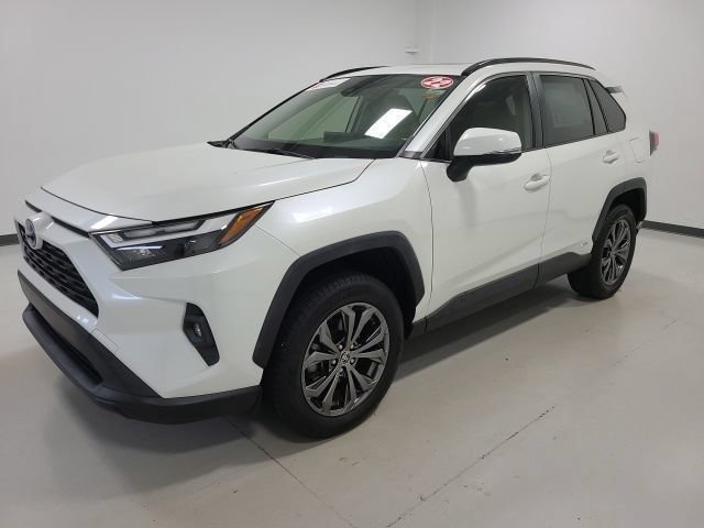 Certified Used 2022 Blizzard Pearl Toyota Hybrid XLE Premium image 5