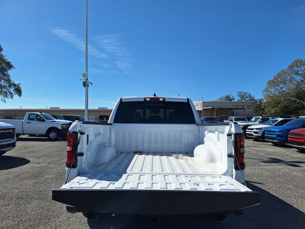 New 2026 Bright White Clear-Coat Exterior Paint RAM Laramie image 27
