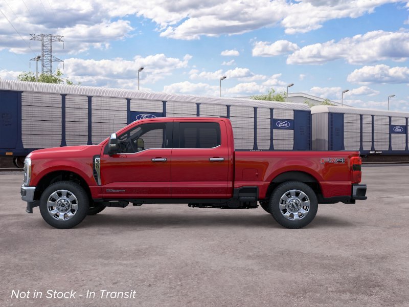 New 2026 Ruby Red Metallic Tinted Clearcoat Ford F-350® Lariat® image 3