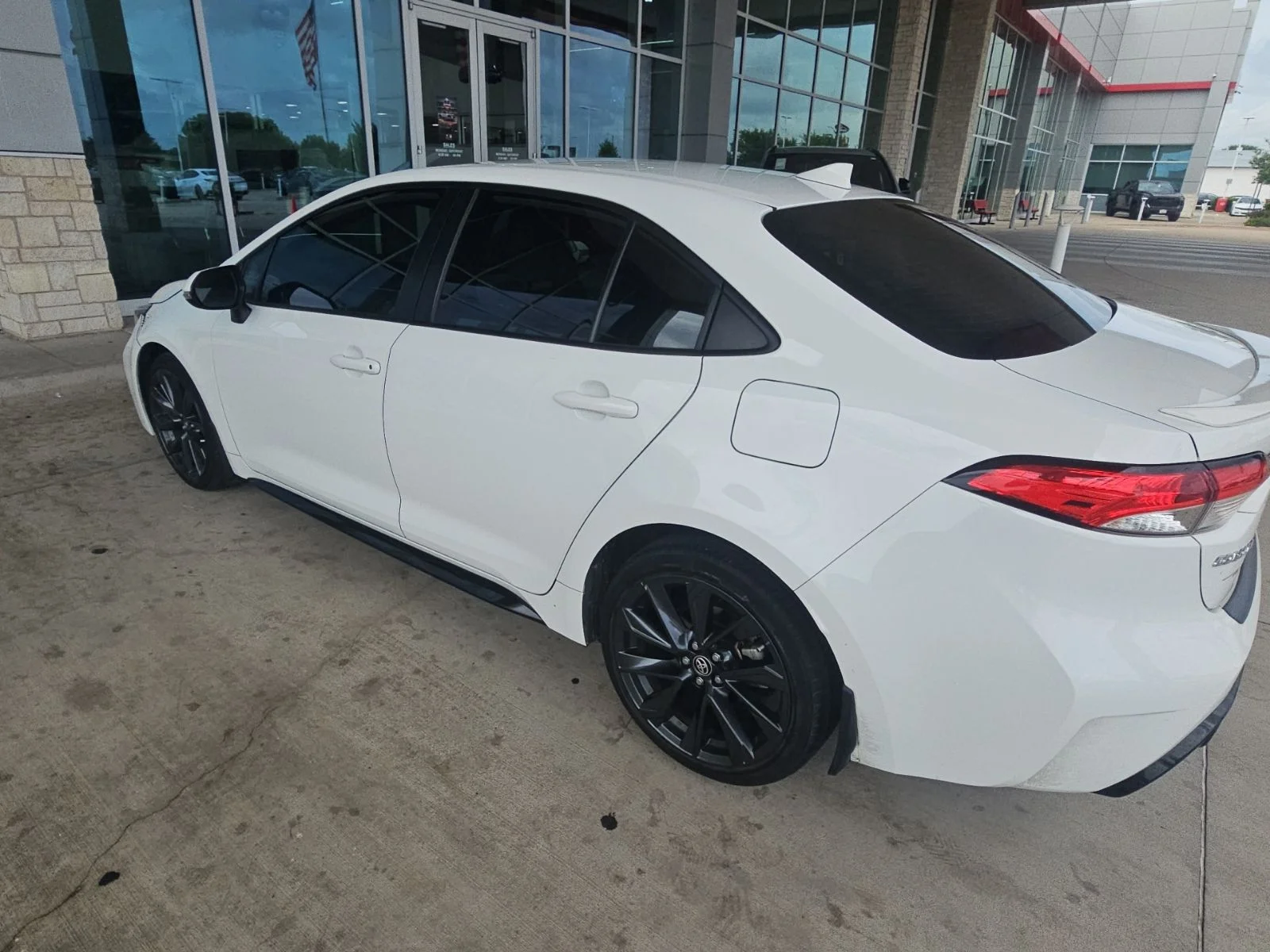 Used 2024 White Toyota SE image 14