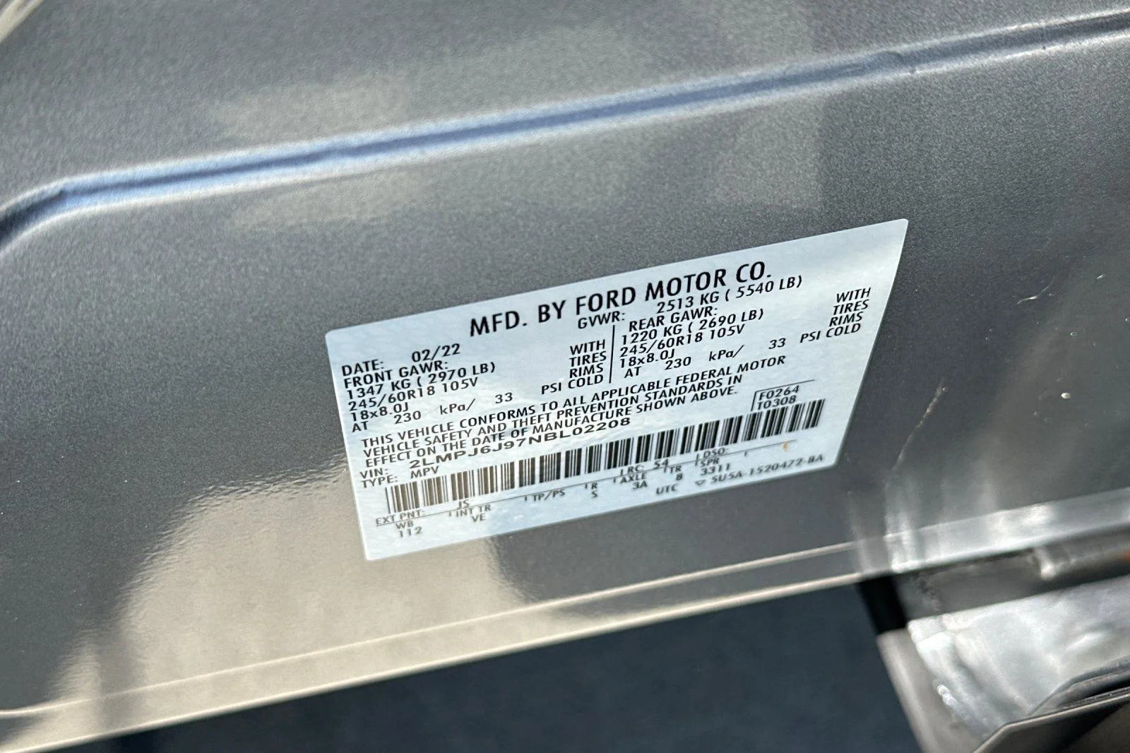 Used 2022 Silver Lincoln Standard image 28