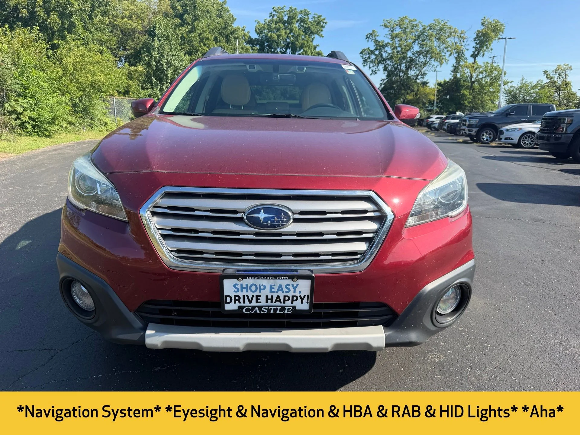 Used 2017 Red Subaru 2.5i image 2