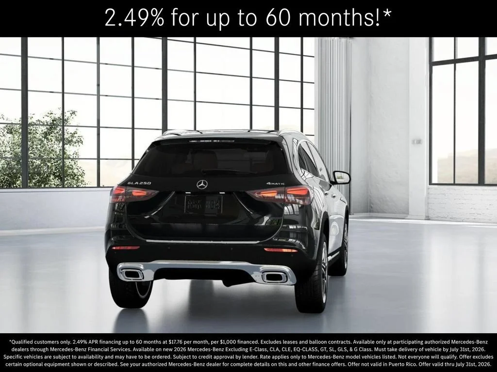 New 2026 Night Black Mercedes-Benz GLA 250 image 66