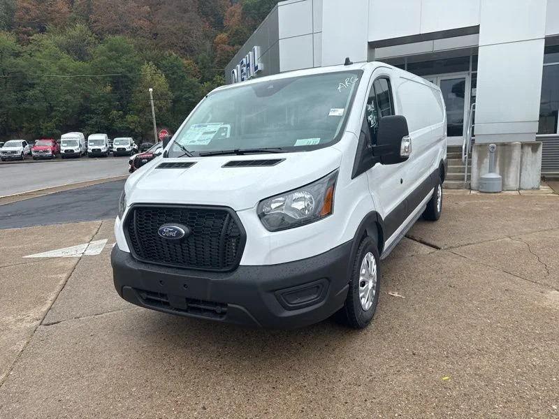 New 2025 Oxford White Ford Cargo Van image 3