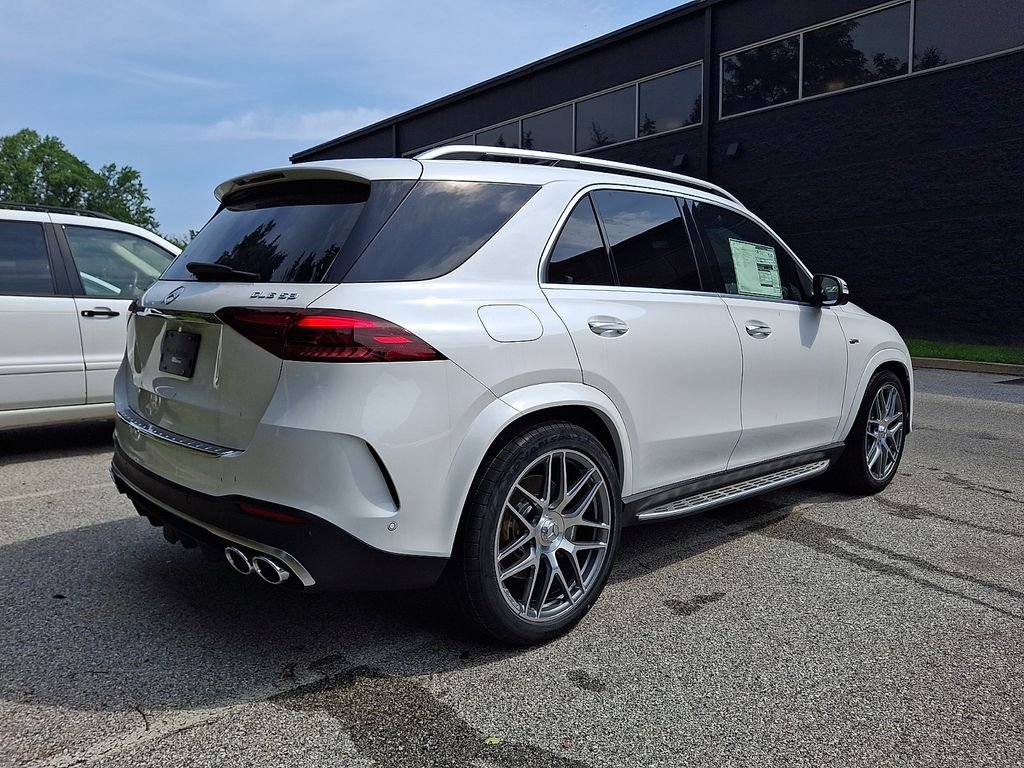New 2026 MANUFAKTUR Moonlight White Metallic Mercedes-Benz AMG® GLE 53 4MATIC+ SUV image 6