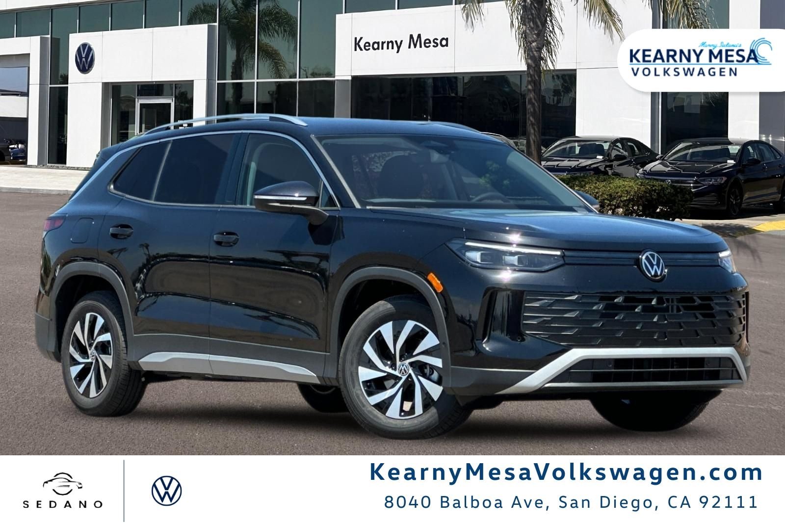New 2026 Deep Black Pearl Volkswagen 2.0T S image 1