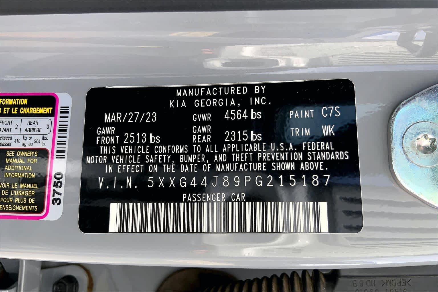 Used 2023 Wolf Gray Kia GT image 37