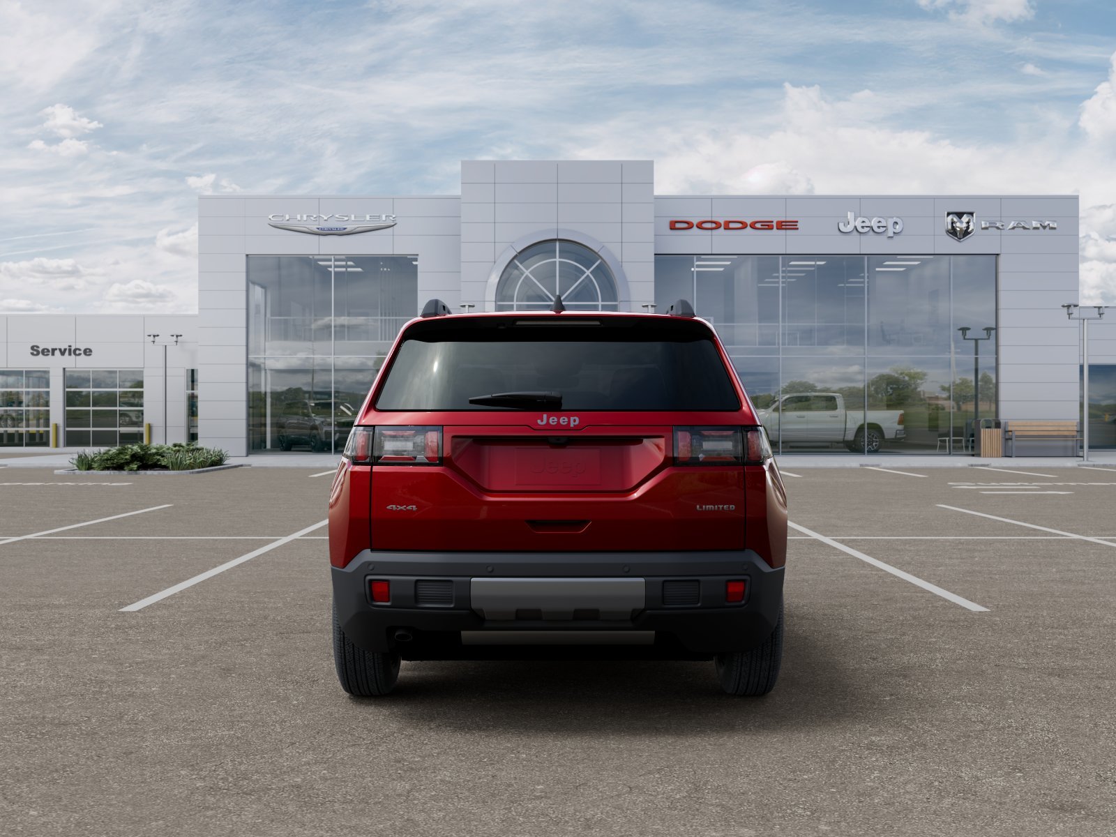 New 2026 Red Hot Pearlcoat Jeep Limited image 42