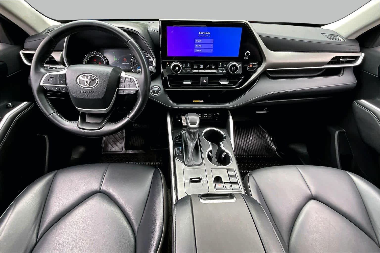 Used 2023 Midnight Black Metallic Toyota Hybrid XLE image 15