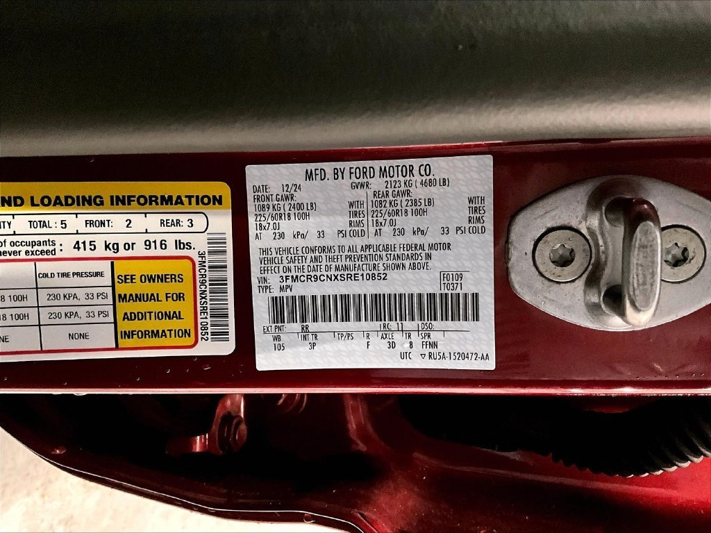 Used 2025 Ruby Red Metallic Ford Outer Banks image 33