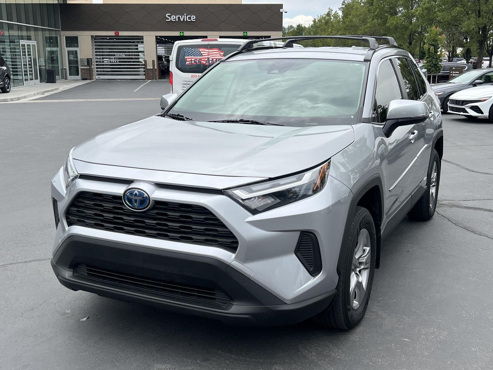 Used 2024 Silver Sky Metallic Toyota XLE image 2