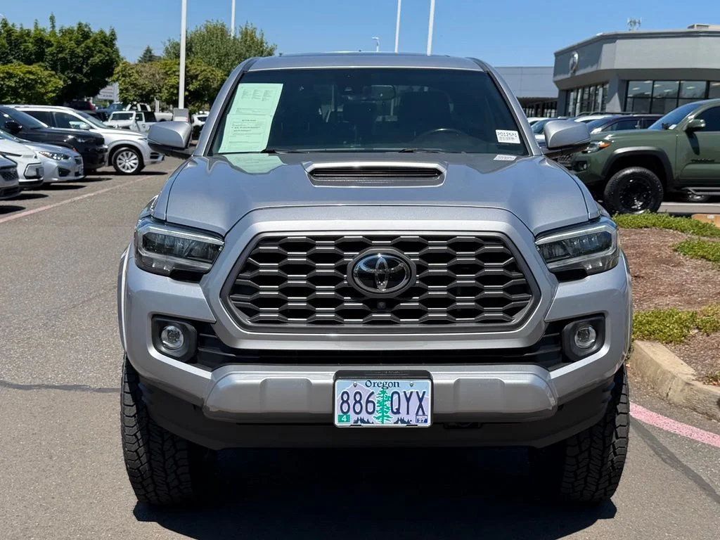 Used 2021 Silver Sky Metallic Toyota TRD Sport image 3