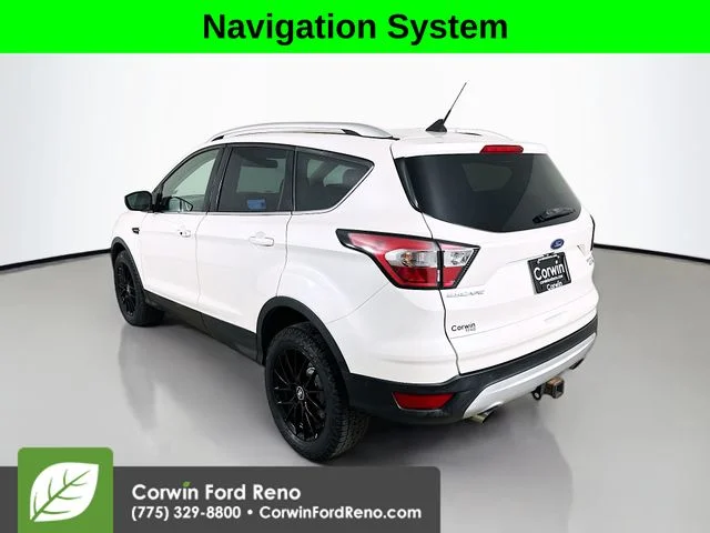 Certified Used 2018 White Platinum Clearcoat Metallic Ford Titanium image 5