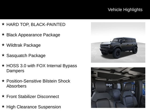 New 2026 Shadow Black Ford Badlands® image 7