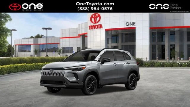 New 2026 Silver Toyota Hybrid XSE image 1
