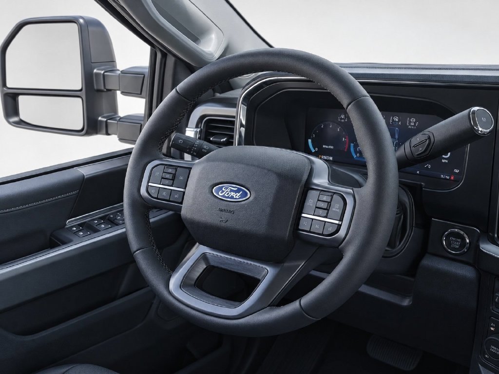 New 2027 Glacier Gray Metallic Tri-Coat Ford F-350® LARIAT® image 19