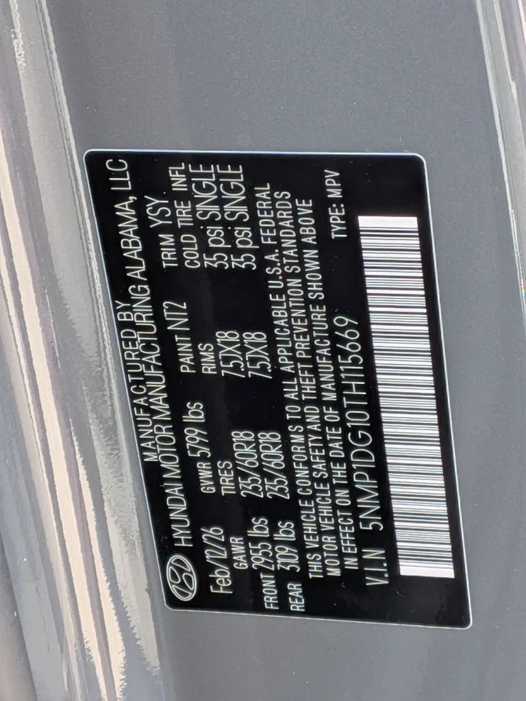 New 2026 Gray Hyundai SE image 34
