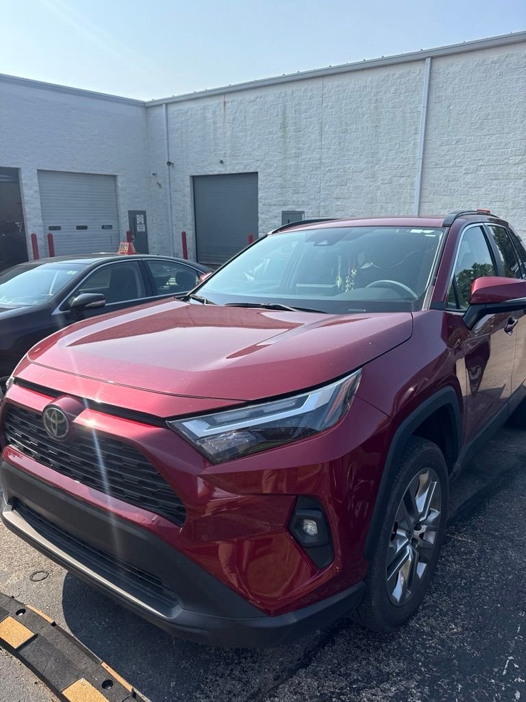 Used 2023 Red Toyota XLE Premium image 1