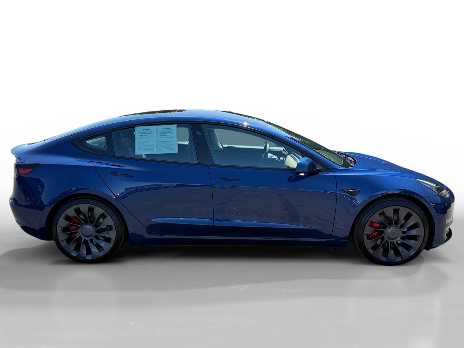 Used 2021 Deep Blue Metallic Tesla Performance image 6