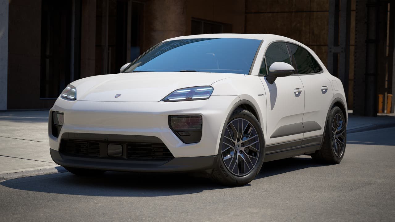 New 2027 White Porsche 4 Electric image 1