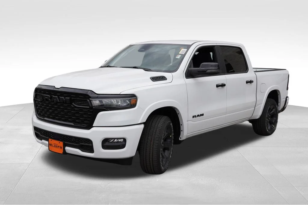 New 2026 Bright White Clear-Coat Exterior Paint RAM Big Horn image 7