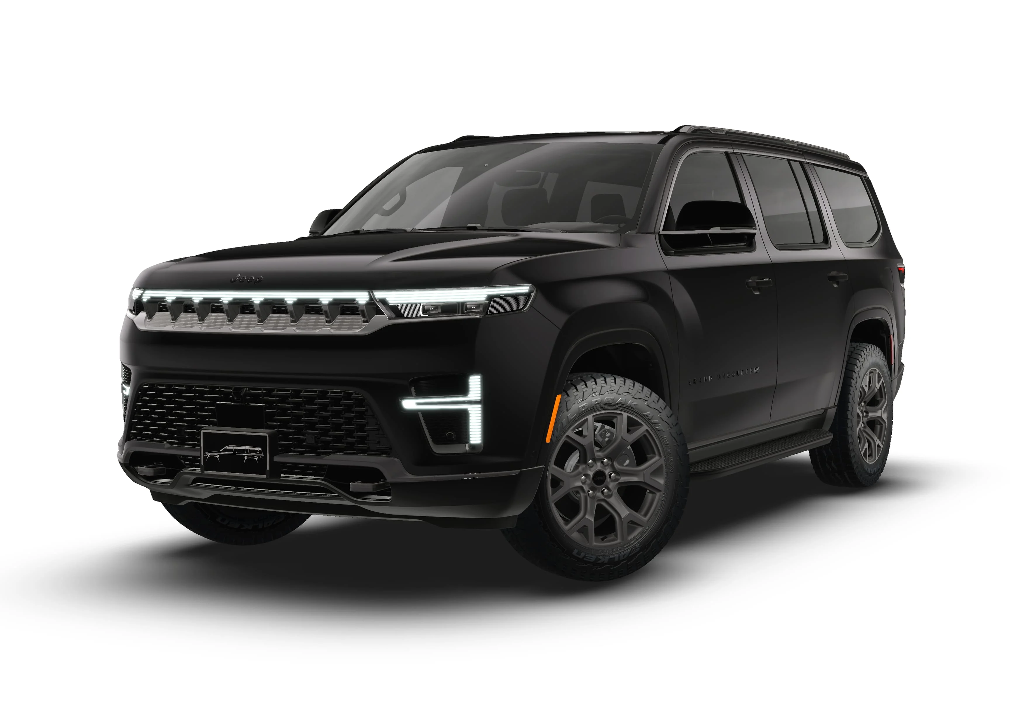 New 2026 High Gloss Black Exterior Paint Jeep Grand Wagoneer image 13