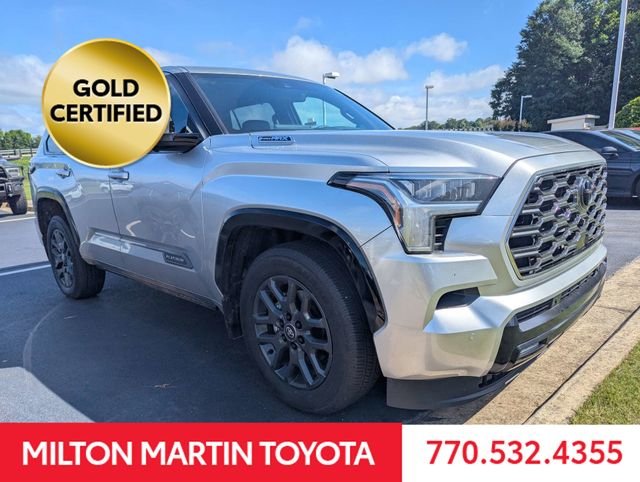 Certified Used 2026 Silver Toyota Platinum image 2