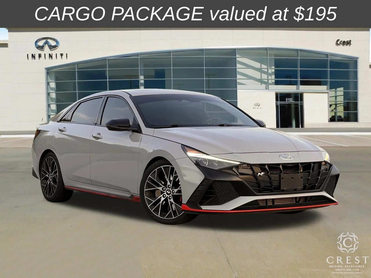 Used 2023 Cyber Gray Hyundai  image 1