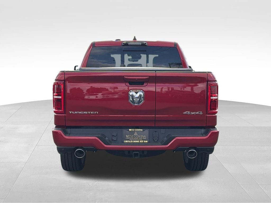 New 2026 Molten Red Pearl-Coat Exterior Paint RAM Tungsten image 4