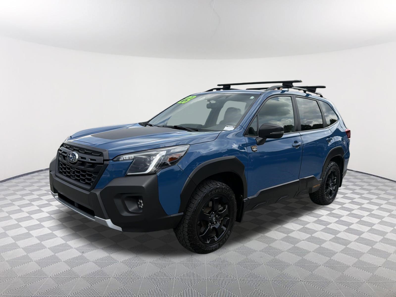 Used 2023 Geyser Blue Subaru Wilderness image 3