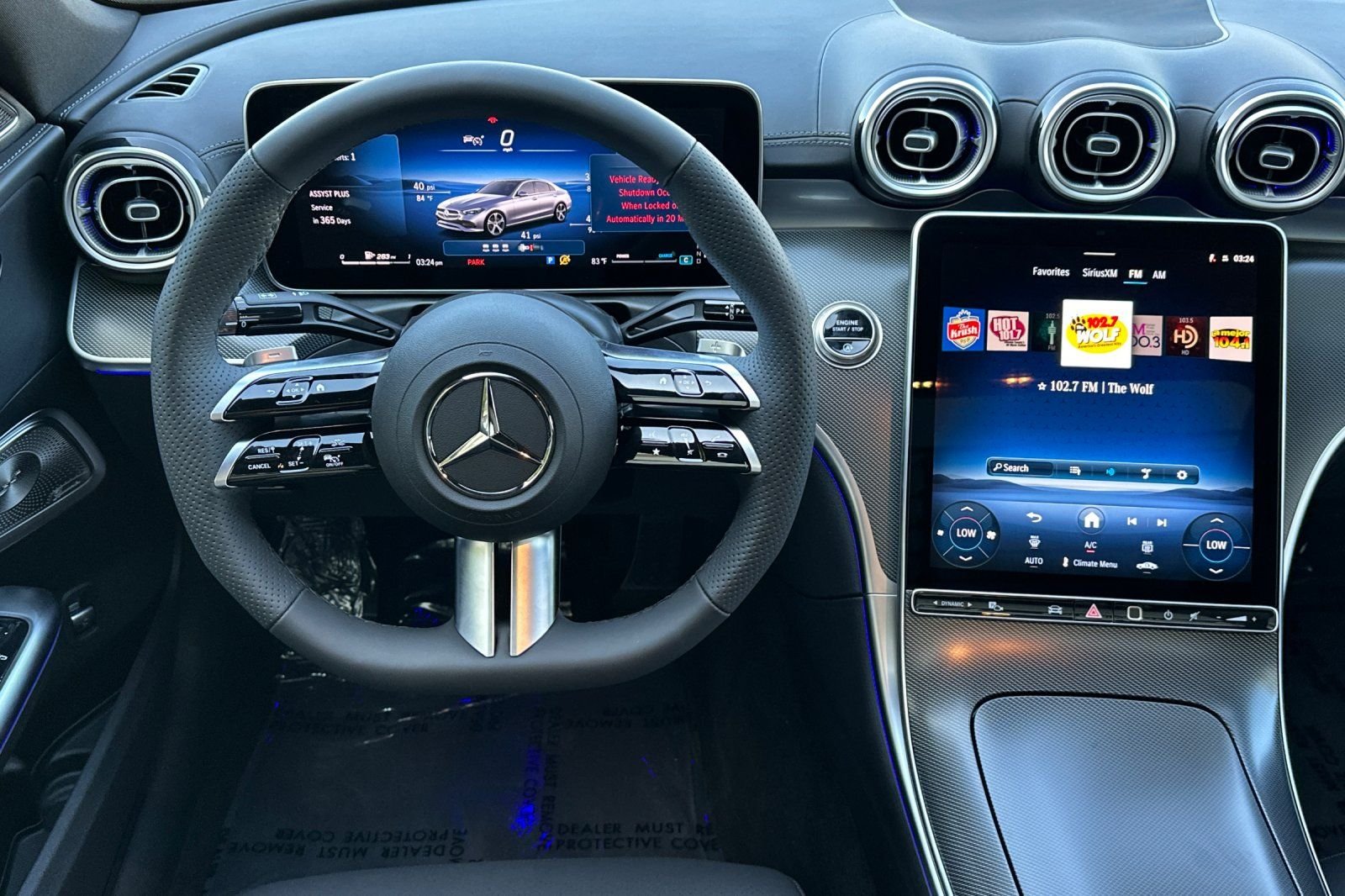 New 2026 Blue Mercedes-Benz C 300 image 14