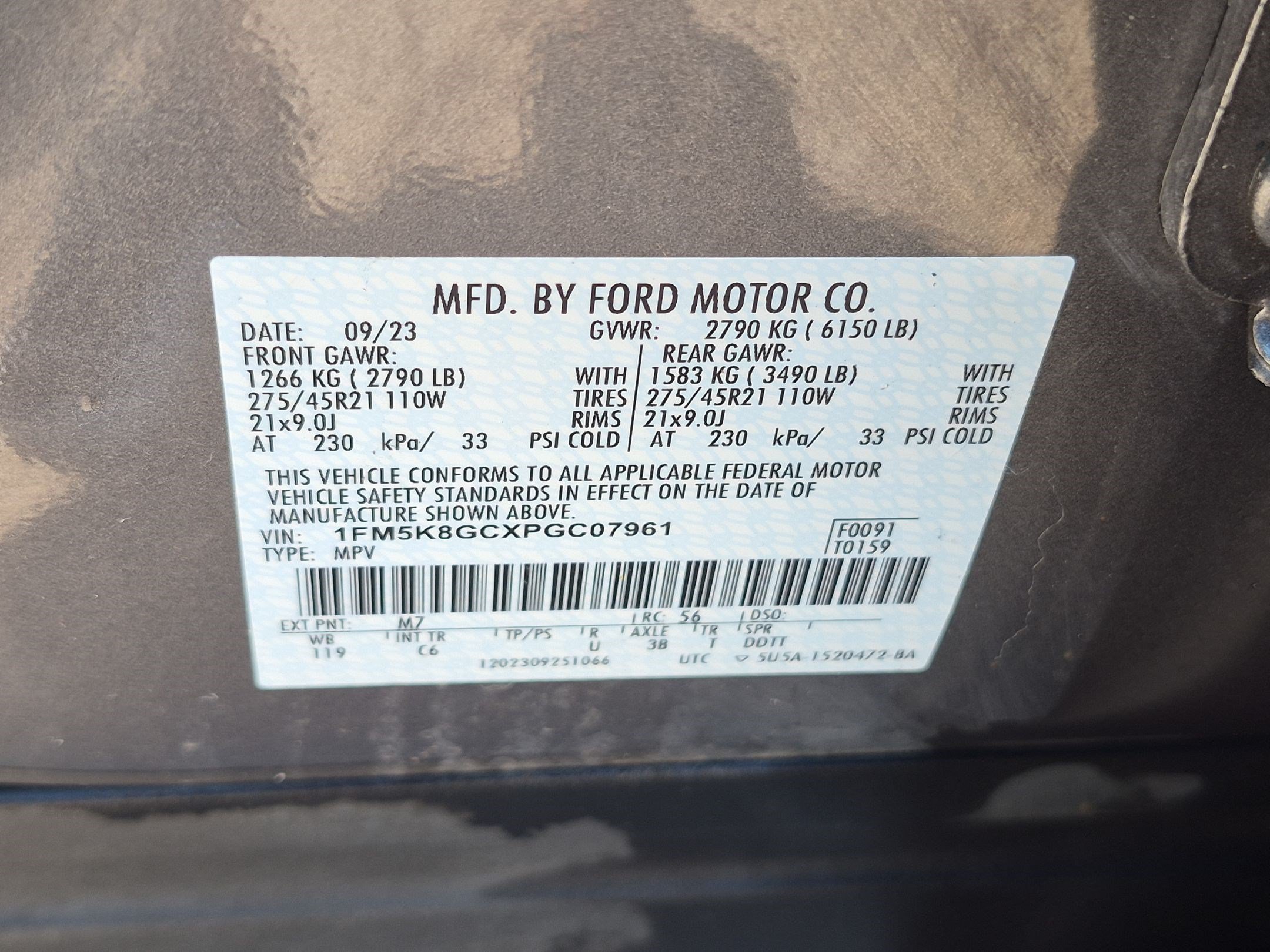 Used 2023 Gray Metallic Ford ST image 35