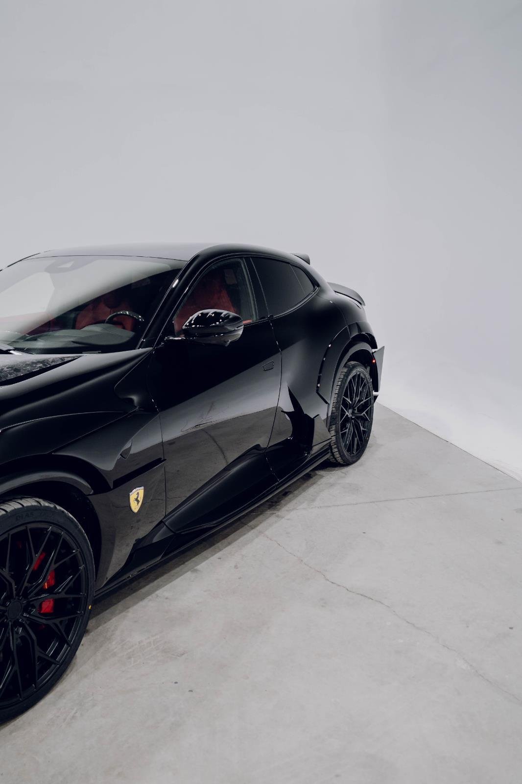Used 2025 Black Ferrari Venuum Forged Widebody image 3